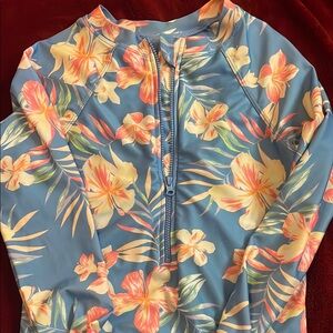 Cat & Jack Blue and Orange Bodysuit One Piece